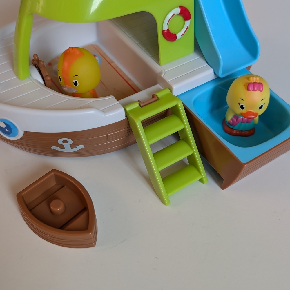 Timber Tots Vulli Klorophil Boat Lot With Character Figures - Picture 5 of 16